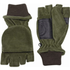 JP Fleece Shooters Mitts One Size Green  1